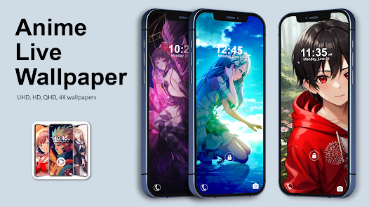Anime Live Wallpapers for Android & iPhone HD-4K, 3D, Animated