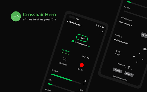 Android application Crosshair Hero screenshort