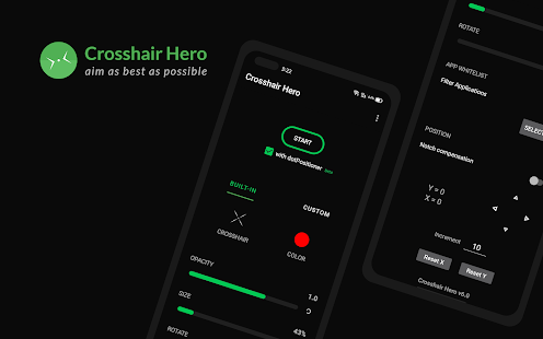 Crosshair Hero Tangkapan layar