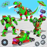 Grand Car Dino Robot Car Game icon