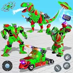 Dino Truck Robot Dinosaur Game Apk