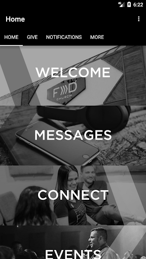 Android application Forward Church OK screenshort