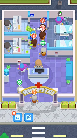 Game screenshot Tycoon Hospital: Idle Mental mod apk