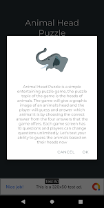Animal Head Puzzle