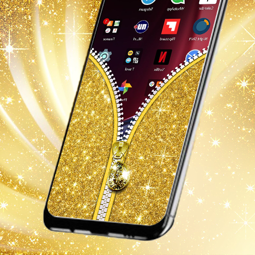 Gold Lock Screen logo