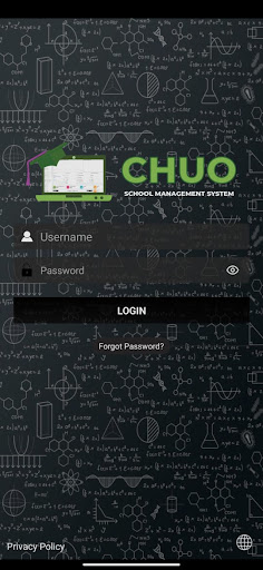 Android application CHUO screenshort