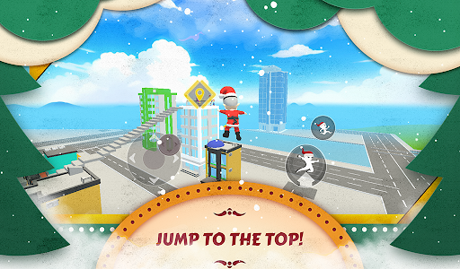 Jump Up: Mega Parkour Quest 3D Screen 2