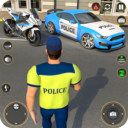 Polizei Auto Fahren Auto Spiel