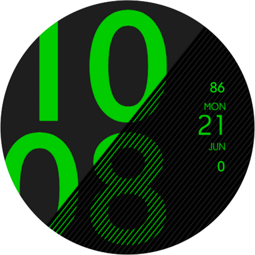 OLED Green LEFT Watch Face 20211213 Icon