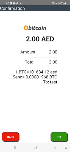 JETSET PAY POS Screen 3