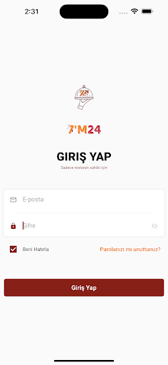 Android application Yedim24 (Hatay) Restoranlar screenshort
