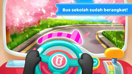 Bus Sekolah Bayi Panda