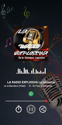 Android application LA RADIO EXPLOSIVA La comarca screenshort