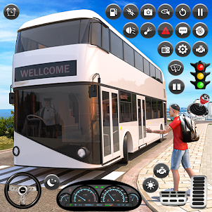 코치 버스 운전 게임 3D