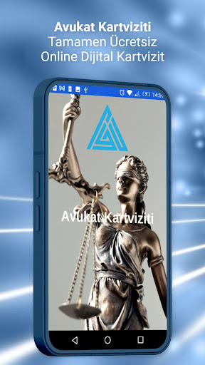 Android application Avukat Kartviziti screenshort