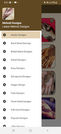 Mehendi Design Offline Screen 3