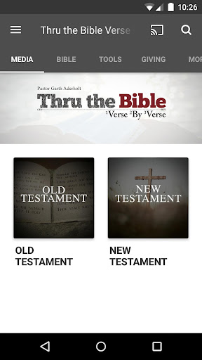 Screenshot of Thru the Bible Verse by Verse