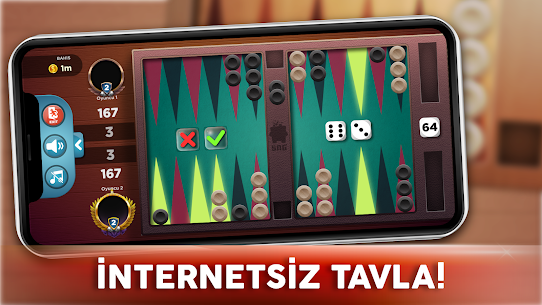 Tavla – İnternetsiz Türkçe Apk İndir 1