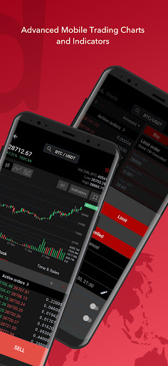 Tradefada: Bitcoin Exchange Screen 2