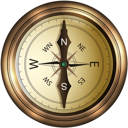 Compass: Your digital compass logo