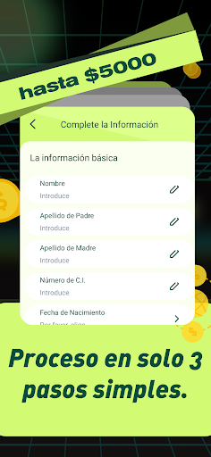 PrestaYami: Préstamo Dinero Screen 2