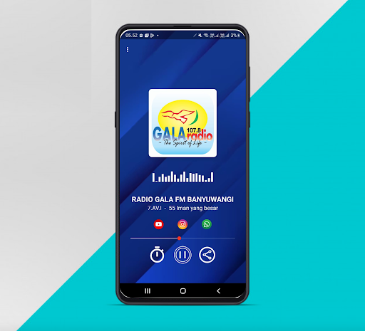 Android application RADIO GALA FM BANYUWANGI screenshort