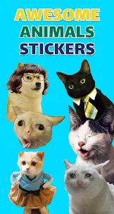 Animals Stickers WASticker