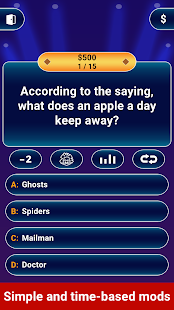 Millionaire 2021 -  Free Trivia Quiz Offline Game screenshots 10