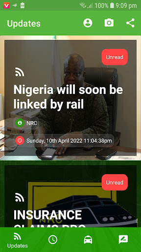 RailConnect Screen 2