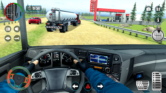 Driving Truck Games Simulator