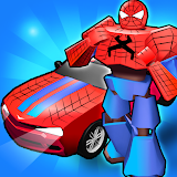 Robot Merge Master: Car Games icon