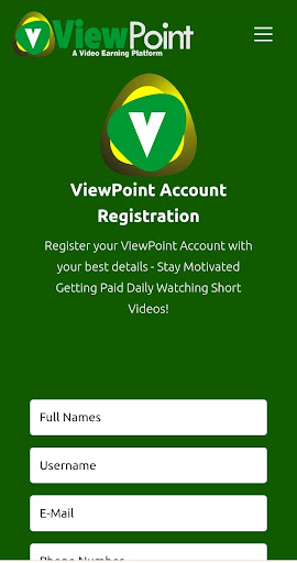 ViewPoint - Watch Video & Earn Screen 2
