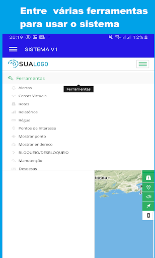 GpsWeb Screen 2