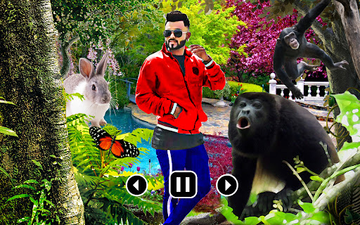 Animal photo video maker music Screenshot 1 - AppWisp.com