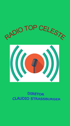 Android application rádio top celeste screenshort