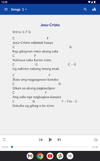 Cebuano Songbook Screen 3