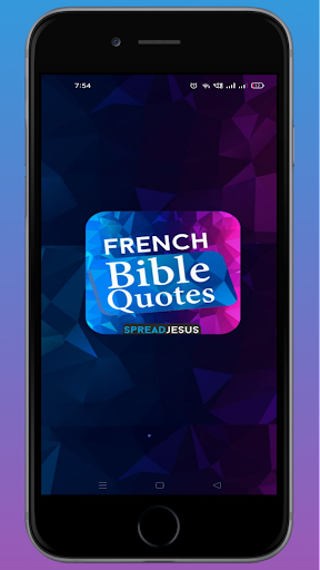Android application FRENCH BIBLE QUOTES screenshort