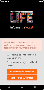 Informatica World 2023