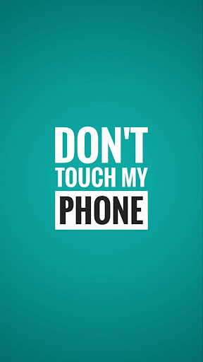 خلفيات لا تلمس هاتفي