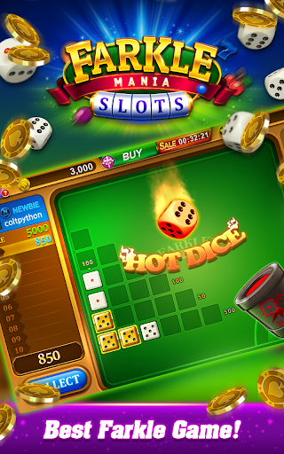 Farkle mania - Slots, Dice and Bingo  screenshots 1