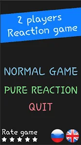 About: 2 Players: Reaction game (Google Play version)