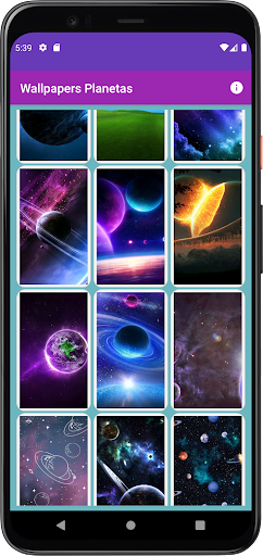Wallpapers Planets Screen 3