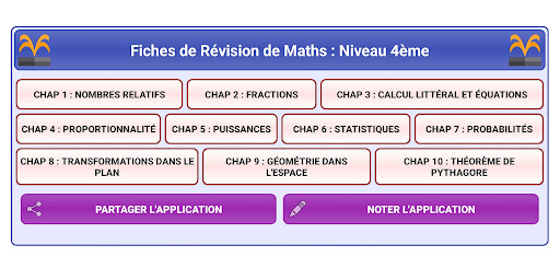 Révision Mathématiques 4ème