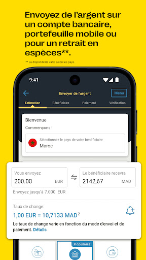 Western Union France screenshot 2