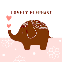 Lovely Elephant  wallpaper-