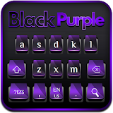 Black Purple Cool Keyboard icon