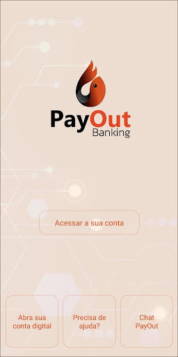 Android application PayOut - Conta Digital screenshort