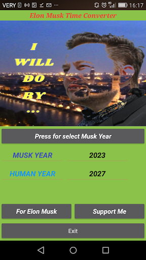 Elon Musk Time Converter Screen 3