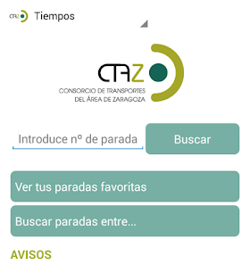 Screenshot 1 ctaz-tiempos android