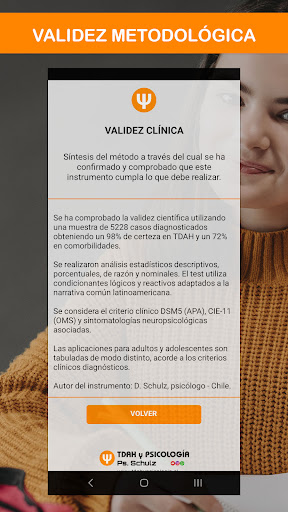 Test Clínico TDAH Profesional Screen 2